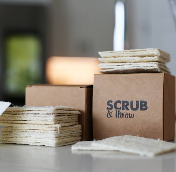 Goldune's Scrub & Throw SingleUse Compostable Sponges Review The Kitchn